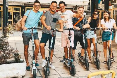 E scooter tour al lago Ada