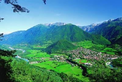 Excursión de un día en bicicleta al río Soča desde Tolmin