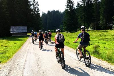 Lago Bohinj desde Bled: Tour de ciclismo autoguiado