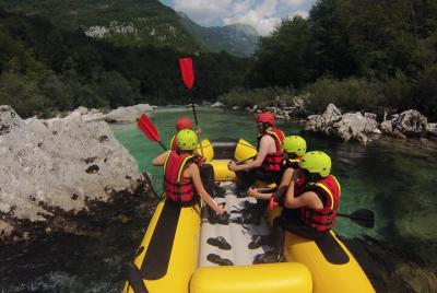 RAFTING CLÁSICO en el río Soča