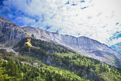 Tirolesa en Eslovenia Tirolesa en Eslovenia