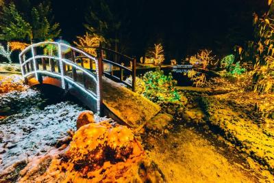 Jardines de Mozirje con Celje Christmas Market de Ljubljana