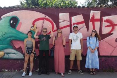 Recorrido a pie por los grafitis, el arte callejero y la cultura 