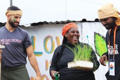 Comida africana, artes y cuentos