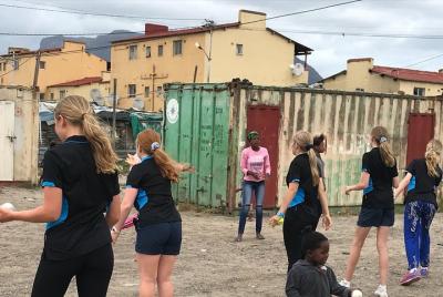 Municipio interactivo de medio día en Ciudad del Cabo