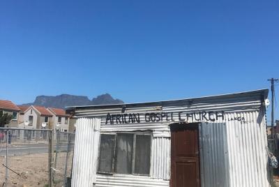 Domingo por la mañana solo en ciudad del cabo