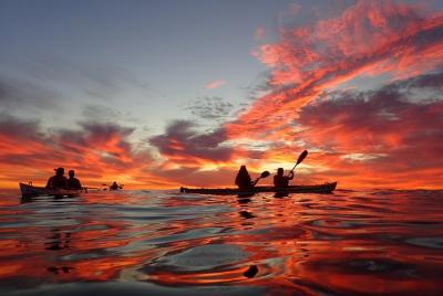 Sesión al atardecer