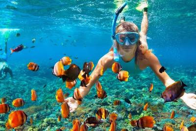 Aventura de snorkel en el arrecife de Puerto Morelos