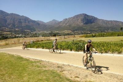 Tour guiado en bicicleta por el meandro de Winelands de Franschho