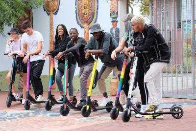 Experiencia de e-scooter en Johannesburgo