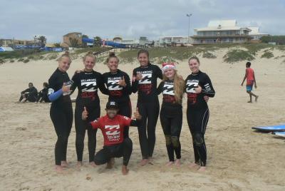 Lección de surf grupal para principiantes en Jeffrey Lección de surf grupal para principiantes en Jeffrey's Bay