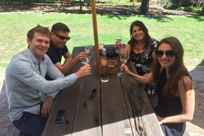 Aventura de vino en grupo