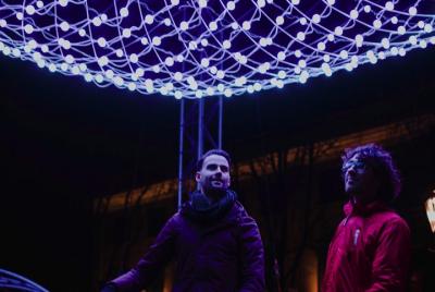 Tour en bicicleta por el Amsterdam Light Festival