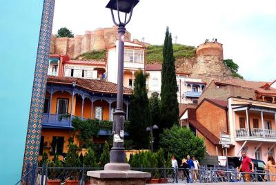  Caminando en el viejo Tbilisi