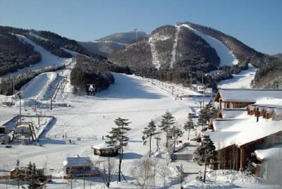 Lo mejor del tour de esquí (Jisan Resort)