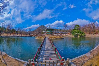 Trayecto de Seúl en autobús con paradas libres del centro al pala