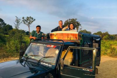Parque ecológico Minneriya / Kaudulla o Hurulu Jeep Safari de med