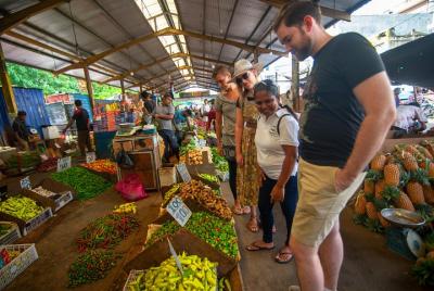 Visita al mercado y clase de cocina de Sri Lanka en Colombo