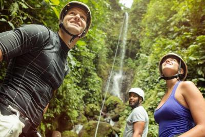 Trekking en la selva tropical en la reserva forestal de Kitulgala