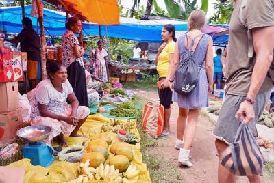 Visita al mercado de Negombo