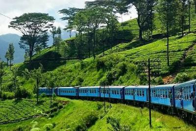 Viaje en tren de Ella a Kandy en (Tren No: 1006 