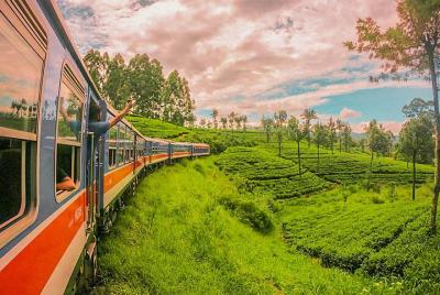 Viaje en tren de Badulla a Peradeniya en (Tren No: 1002 