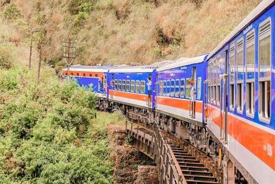 Viaje en tren de Nanu Oya a Kandy (tren nº: 1006 