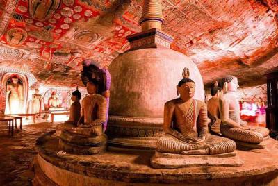 Excursión privada de un día a la fortaleza de roca Sigiriya y al  Excursión privada de un día a la fortaleza de roca Sigiriya y al