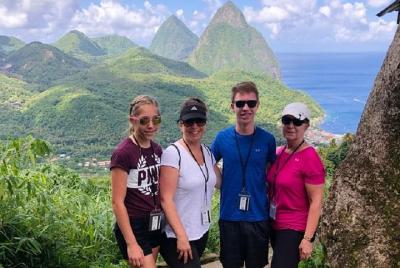 Tour de St Lucia Castries a Pitons