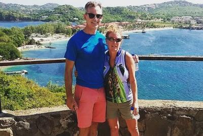 Aventura con vista panorámica: una caminata fácil en St. Lucian c Aventura con vista panorámica: una caminata fácil en St. Lucian c