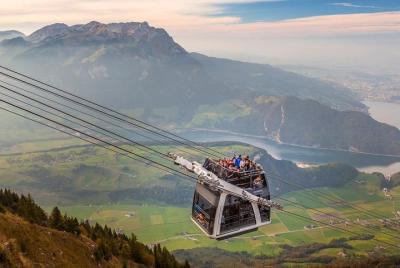 Recorrido fotográfico del día de la ciudad de Mt Stanserhorn y Lu