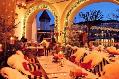 Lucerne Fondue Placer de invierno con viaje al lago y tour por la