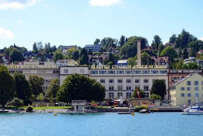Zurich visita a la tienda de Outlet de chocolate Lindt & Sprungli