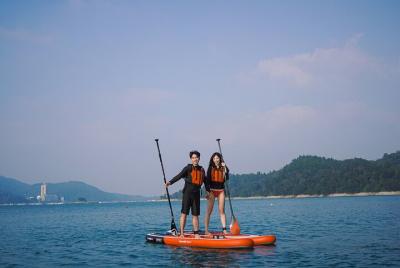 Sun Moon Lake Stand Up board Explorando