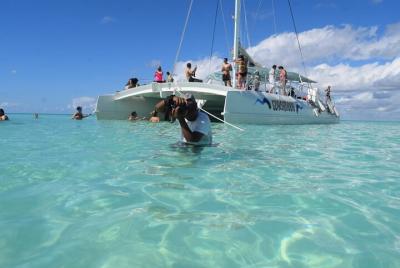 viaje a isla Saona con el hermano Juan
