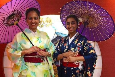 Kimono y auto fotografía en una casa de patrimonio de Tokio MAIKO