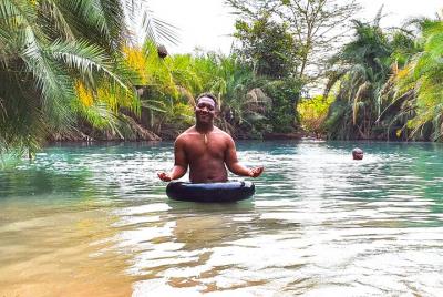 Aguas termales de Kikuletwa en un día