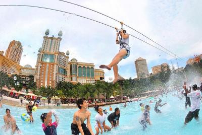 Excursión de día completo al parque temático Sunway lagoon