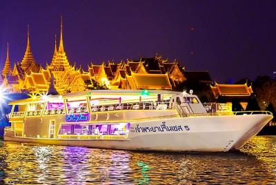 Cena crucero con la princesa Chao Phraya con traslado de regreso