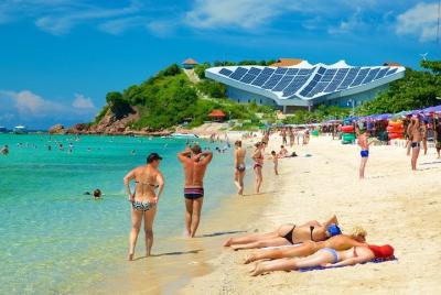 Excursión de un día a Pattaya Coral Island desde Bangkok con almu
