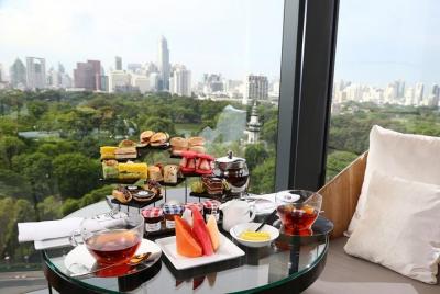 Té de la tarde en el restaurante MIXO, Sofitel SO Bangkok Té de la tarde en el restaurante MIXO, Sofitel SO Bangkok