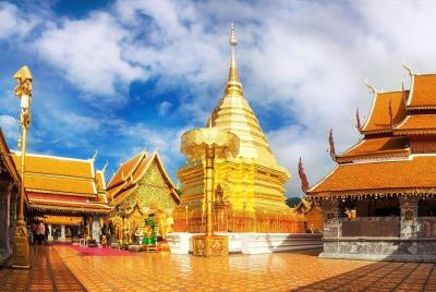Tour de medio día de Wat Doi Suthep y Palacio Phu Ping desde Chia Tour de medio día de Wat Doi Suthep y Palacio Phu Ping desde Chia