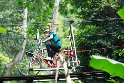 Ardilla voladora de Chiang Mai Aventura en tirolina