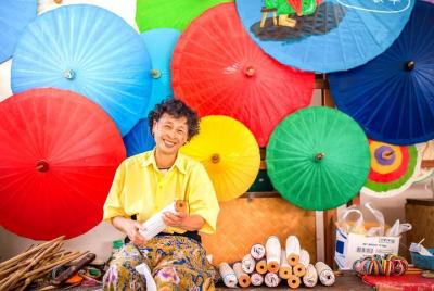 Tour de artesanía tradicional artesanal desde Chiang Mai