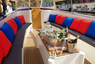 Barco privado de bebidas alcohólicas de Amsterdam