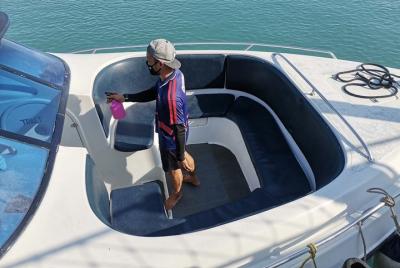 Koh Samui a Krabi tras la transferencia COVID-19 en lancha rápida