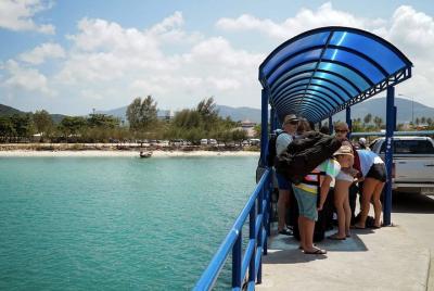 Koh Phangan al aeropuerto de Surat Thani tras la transferencia CO