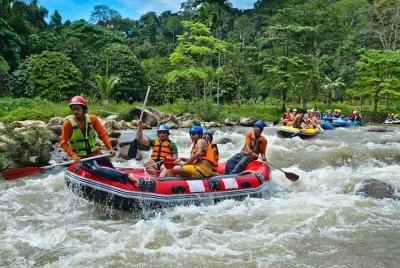 Tour de aventura en rafting en aguas bravas de 7 km desde Krabi