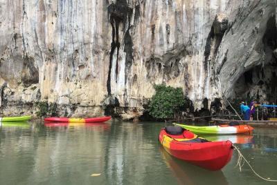 Kayak de cuevas marinas en Khao Karos Krabi