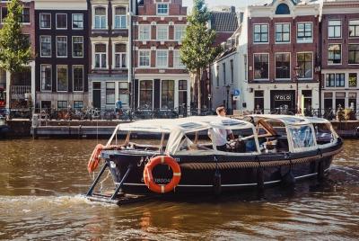 Crucero por los canales de Ámsterdam de 1 hora